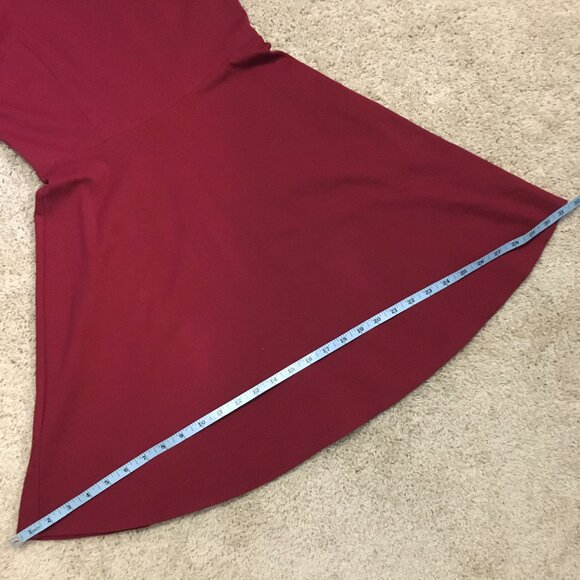 Monteau Sleeveless Fit & Flare Scallop Collar Dress - Picture 13 of 14